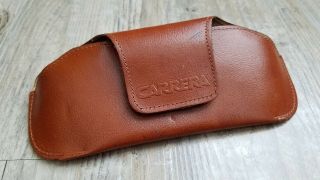 Vintage Carrera Sunglasses Case Soft Shell Pouch Protective Travel Carrier