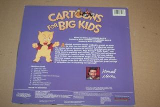Cartoons For Big Kids (LaserDisc) Bugs Bunny Daffy Duck Porky Pig RARE 2
