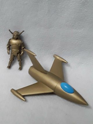 Space Giants Goldar Ambassador Magma Figure And Jet Doll Retro Rare