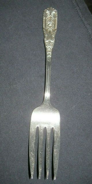 Westmorland Sterling " Milburn Rose " Cold Meat Serving Fork,  Replacement Pc.