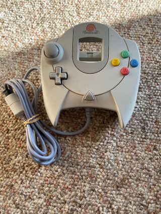 Official Oem Sega Dreamcast Controller Gray Rare
