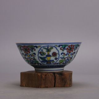 Chinese Ancient Antique Hand Make Blue And White Bowl Porcelain Yongzheng Mark