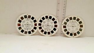 View - Master Reel A,  B & C The Lion King Usa Viewmaster Reels - Rare