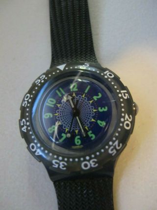 Swatch Scuba Vintage Blue And Green