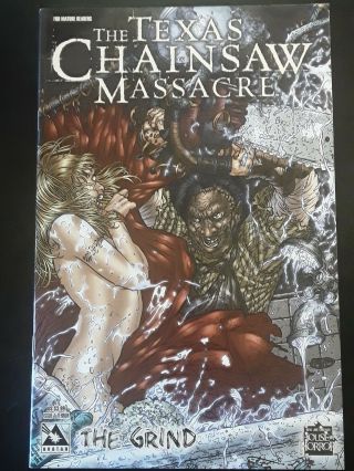 The Texas Chainsaw Massacre: The Grind 1 Terror Variant Avatar Comics Rare
