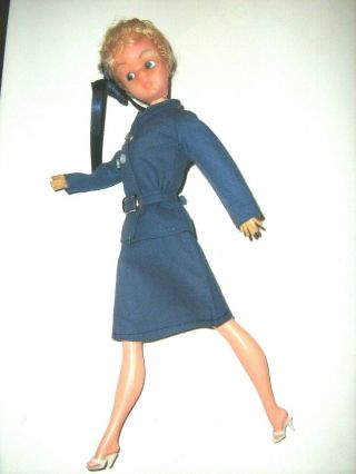 Vintage Sindy Doll Clone Wendy Doll With Air Hostess Outfit And Shoes