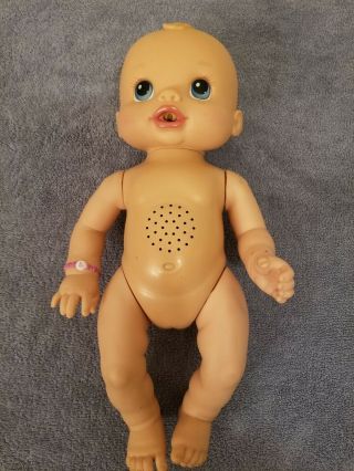 2006 Baby Alive Wet And Wiggles Girl Doll