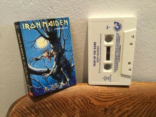 Iron Maiden Fear Of The Dark rare South African cassette tape Africa Kiss AC/DC 2
