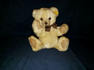 Vintage Steiff Plush Petsy Teddy Bear Jointed Tan 0235/28