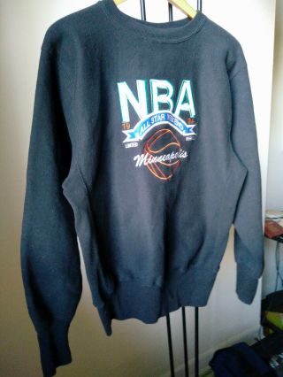 Nba All Star Weekend Sweatshirt.  1994.  Made In Us Rare.  Vintage Limited Edition.