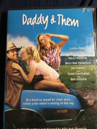 Daddy & Them Dvd Laura Dern Jim Varney Rare Oop John Prine Billy Bob Thornton Nm