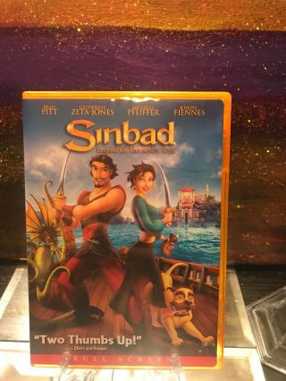 Sinbad - Legend Of The Seven Seas [new Dvd] Full Screen.  Rare