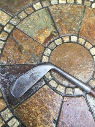 George Nicoll Whippet Royal Norwich Putter Vintage Antique Hickory Golf Clubs