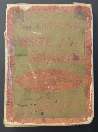 Antique Card Game,  White Squadron,  No.  1108,  The Us Navy,  C.  1896
