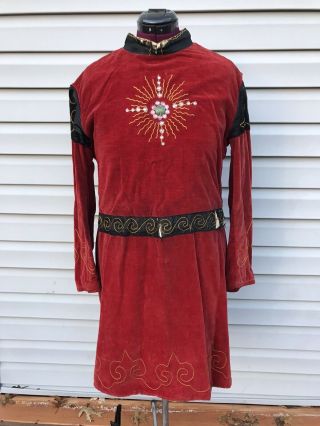 Antique Odd Fellows Robe Outer Guard Ceremonial Regalia Costume