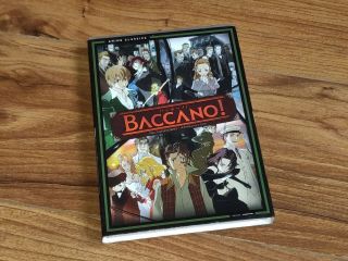 Baccano: The Complete Series 16 Episodes Dvd,  2010,  3 - Disc Set - Rare