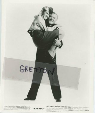 Gene Kelly & Olivia Newton John Rare Photo 2