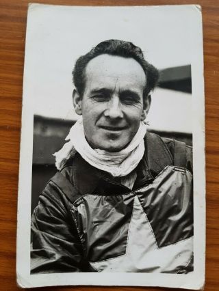 Rare Vintage Black & White Paddy Mills Norwich Speedway Photograph 1940 