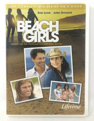 Beach Girls - The Complete Miniseries Lifetime (2 Dvd Set) Rob Lowe Rare Htf