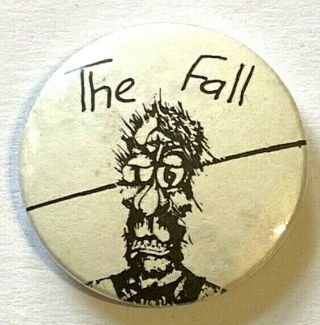 The Fall - Old Og Vtg 70/80`s Button Pin Badge 25mm Post Punk Rare Clash Pistols