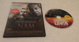 Commander Lawin / Attack Force Nam - Rare Oop Dvd East West All Regions