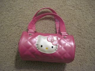 Sanrio Hello Kitty Purse Handbag Duffle Style - Pretty Unique Rare