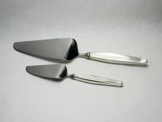 Towle Contour Sterling Silver Pie Server and Cheese Knife - Set of 2 Items 2