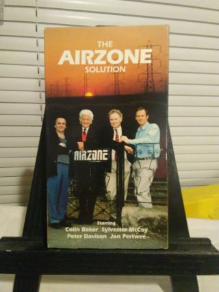 Rare The Airzone Solution Doctor Who Spin Off Vhs Video Tape1994
