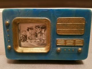 Rare Vintage Toy Viewer Tv The Flintstones