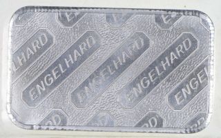 Rare Silver 5 Troy Oz.  Engelhard Bar.  999 Fine Silver 718 2