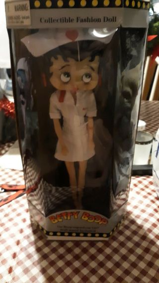 Betty Boop Collectible Fashion Doll 1998 Nurse