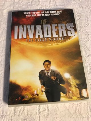 Rare & Oop - The Invaders The First Season - 5 Dvd Set Science Fiction Thriller