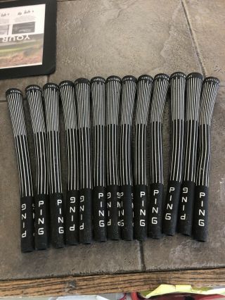 Ping Dylagrips Grips Standard Size White 13 Total Rare