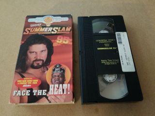 Wwf Summerslam 95 1995 Vhs Coliseum Video Rare Wrestling Wwe