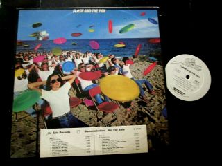 Flash And The Pan Lp Nr Disc White Label Promo Rare Rock