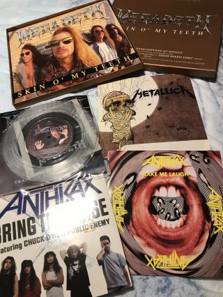 Megadeth - Rare Special Limited Edition 10 " Box Set 1992,  4 X7”