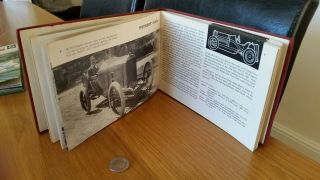 Rare Vintage Hardback Book of Famous Racing Cars 1912 - 1961 Historic F1 2