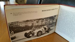 Rare Vintage Hardback Book of Famous Racing Cars 1912 - 1961 Historic F1 3