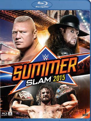 Summerslam 2015 Wwe Blu - Ray Wrestling Like Rare Brock Lesnar John Cena