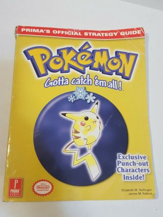 Very Rare Gameboy Pokemon Yellow Pikachu Prima 