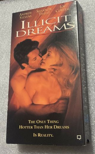 Illicit Dreams Unrated Rare Oop Vhs Not On Dvd Shannon Tweed Erotic Thriller Euc