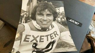 Ivan Mauger - - - - Exeter Falcons - - 8x6 - - - Rare - - - Speedway - - Portrait Photo