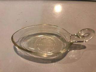 Edward Kipp Pharmacist Cincinnati Antique Medicine Dose Glass Cup Druggist Shot