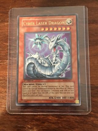 Cyber Laser Dragon Soi - En007 Ultimate Rare 1st Edition Near