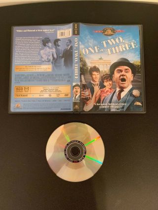 One,  Two,  Three Dvd Rare Oop 1961 Billy Wilder Comedy 60s James Cagney