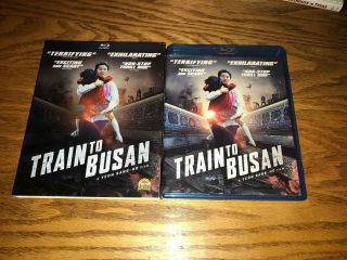 Train To Busan 2016 Blu - Ray Set With Rare Slipcover Yeon Sang - Ho Film