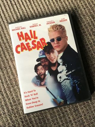 Rare “hail Caesar” Robert Downey Jr. ,  Anthony Michael Hall Dvd,  Oop Lionsgate