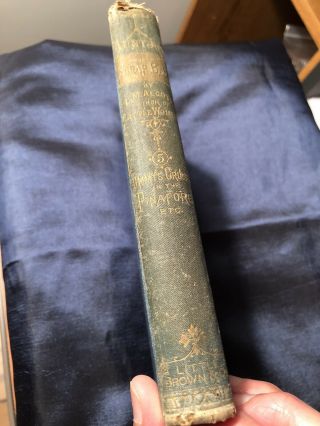 Antique Book,  Aunt Jo ' s Scrap Bag Vol 5 Louisa May Alcott,  1890 HC 3