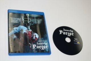 Anarchy Parlor Blu - Ray Bluray Horror Film Rare Downs / Gage