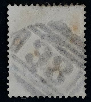 Rare Undated Tasmania Australia 1/2d Tablet Stamp numeral CDS 38 - Glenorchy 2